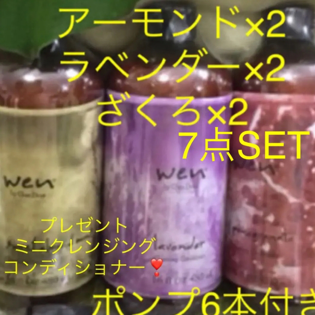 wen クレンジングコンディショナー7点SET❣️ 公式の brcstarch.com.br