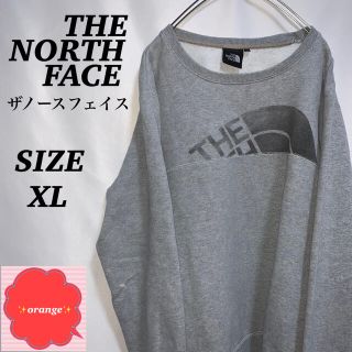 ザノースフェイス(THE NORTH FACE)の【人気】【希少】ノースフェイス　スウェット　トレーナー　グレー(スウェット)