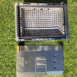Snow Peak - スノーピーク BBQ BOX 焼武者 CK-130、ギアコンテナ UG