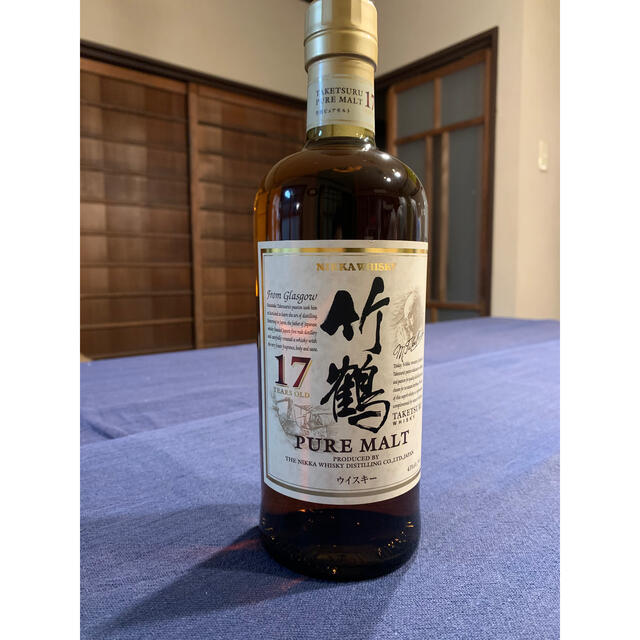 竹鶴17年 ピュアモルト 700ml 43% 箱なし-