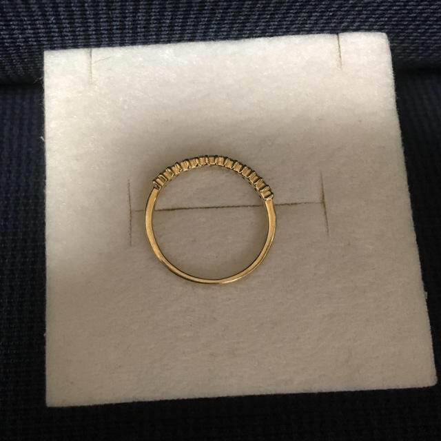 AHKAH(アーカー)の美品 k18 YG エタニティ ダイヤ リング 9号 ✨ レディースのアクセサリー(リング(指輪))の商品写真