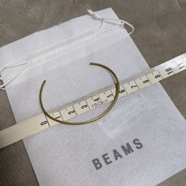 BEAMS(ビームス)のBEAMS 真鍮 ブレスレット バングル レディースのアクセサリー(ブレスレット/バングル)の商品写真