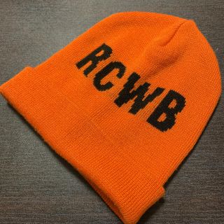 ロデオクラウンズ(RODEO CROWNS)の【良品】 日本製 ロデオクラウンズ RCWB ニット帽 レディース フリーサイズ(ニット帽/ビーニー)