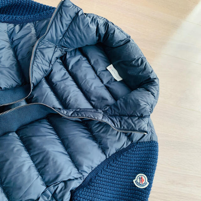 MONCLER モンクレール　レディース　ニットコンビダウンジャケット