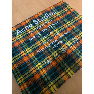 アクネ(ACNE)のacne acnestdios  アクネ　大判チェックマフラー(マフラー/ショール)