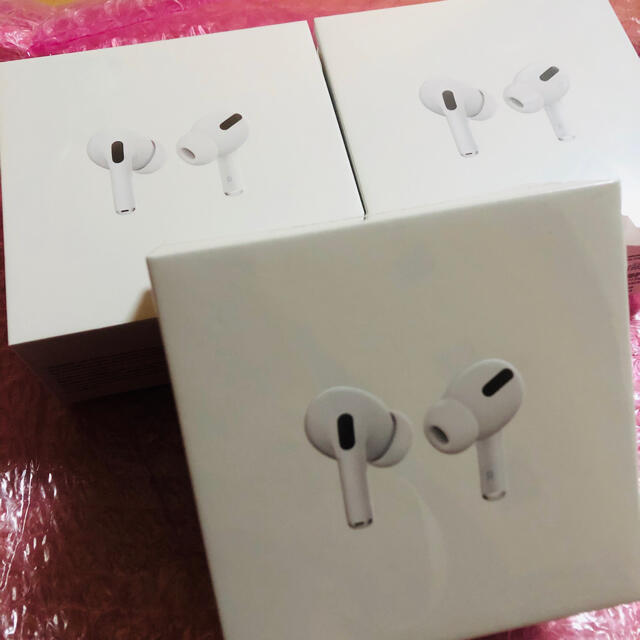 エアポッツApple AirPods Pro MWP22J/A 正規品日本版　3個