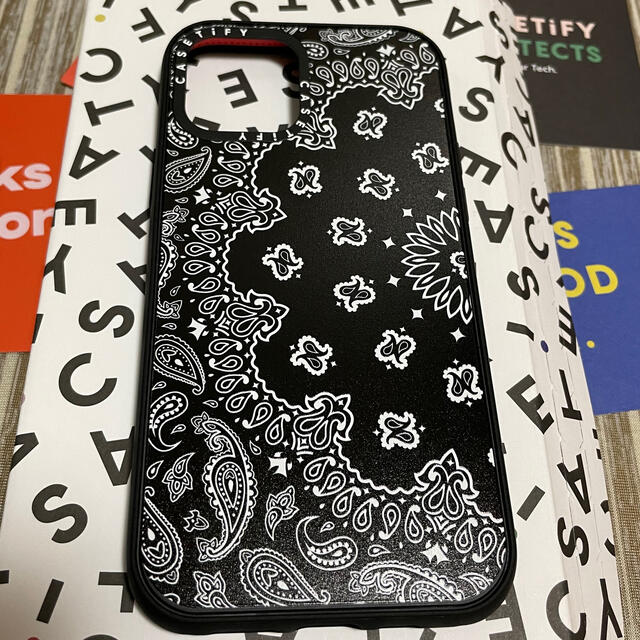 casetify ケースティファイ　バンダナ柄　iPhone 12pro