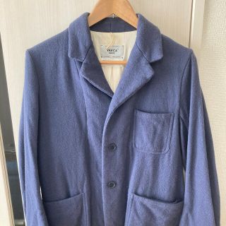 ヤエカ(YAECA)の美品　yaeca 3b work jacket navy 153006 ヤエカ(テーラードジャケット)