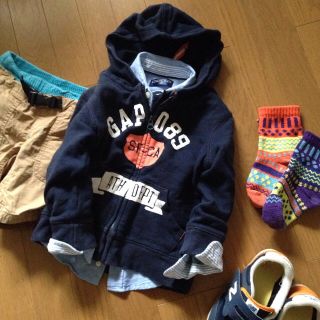 ベビーギャップ(babyGAP)の秋様専用GAPスウェットパーカ100(カーディガン)