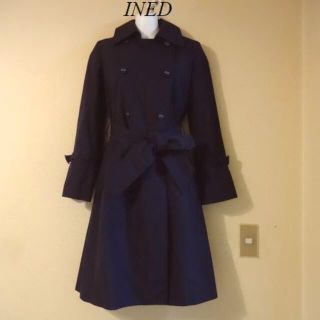 イネド(INED)のINEDイネド♡お洒落光沢ロングトレンチコート(トレンチコート)