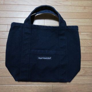 マリメッコ(marimekko)の今週限定お値下げします。マリメッコトートバック　ブラック(トートバッグ)