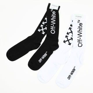 箱無し OFF-WHITE オフホワイト ARROWS ソックス2足セットソックス