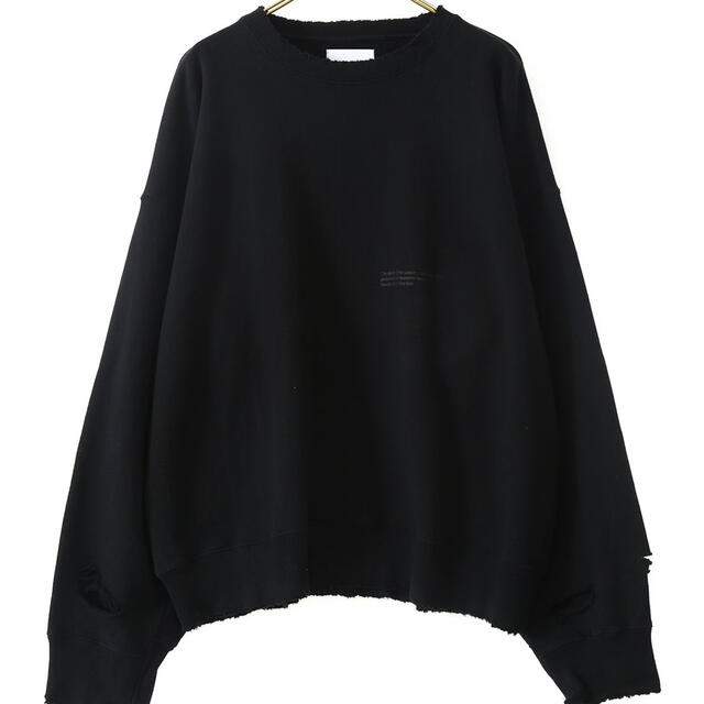 COMOLI(コモリ)のstein DOUBLE PATTERN REBUILD SWEAT LS メンズのトップス(スウェット)の商品写真