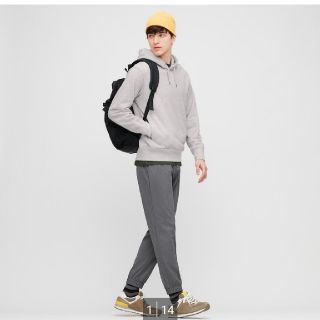 ユニクロ(UNIQLO)の[美品] ﾕﾆｸﾛ ｽｳｪｯﾄﾌﾟﾙﾊﾟｰｶｰ（長袖）ｸﾞﾚｰ 4XL(パーカー)