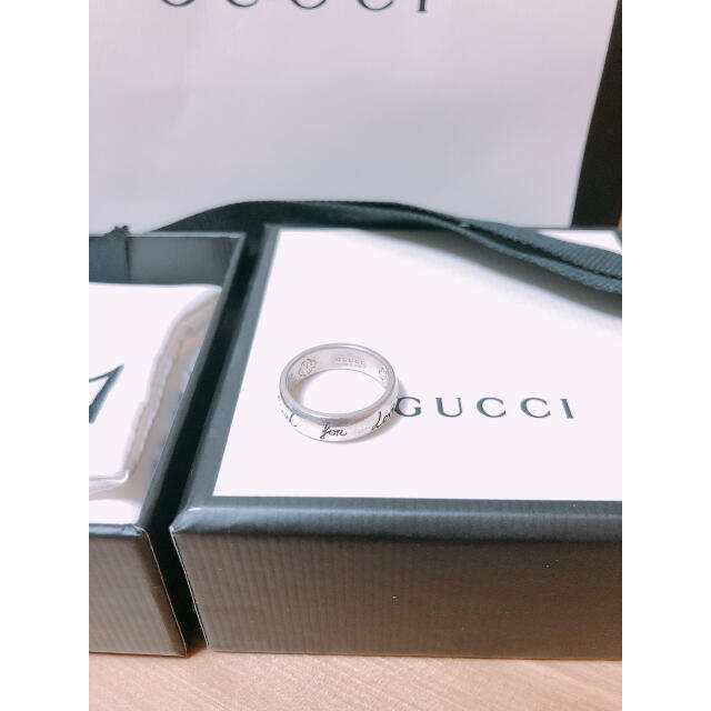 Gucci(グッチ)のブラインドフォーラブ8号リング レディースのアクセサリー(リング(指輪))の商品写真