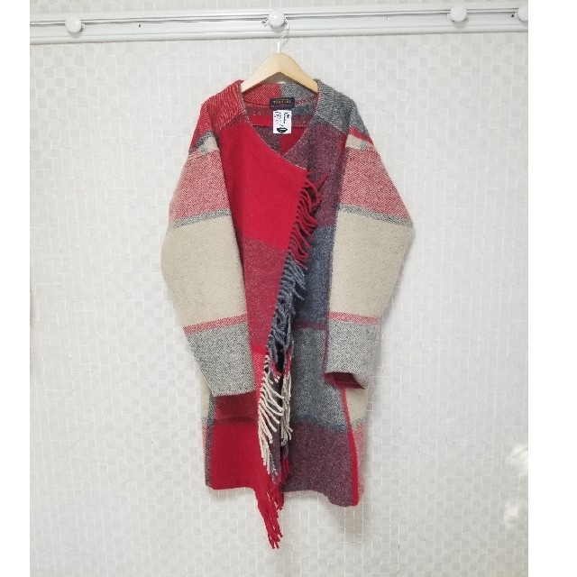 BEAMS BOY(ビームスボーイ)のH(アッシュ)　Tweedmill Check Coat  　 レディースのジャケット/アウター(ロングコート)の商品写真