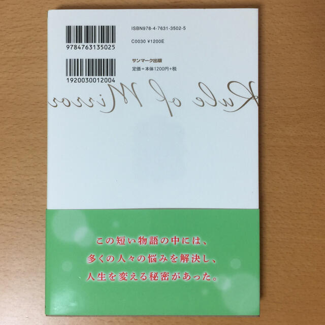 サンマーク出版(サンマークシュッパン)の【鏡の法則 完全版】野口嘉則 エンタメ/ホビーの本(ビジネス/経済)の商品写真