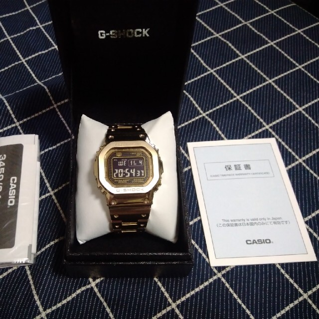 G-shock   腕時計　GMW-B5000GD-9JF