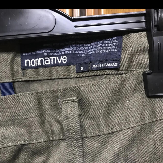 nonnative(ノンネイティブ)の《未使用品》Nonnative パンツ メンズのパンツ(チノパン)の商品写真