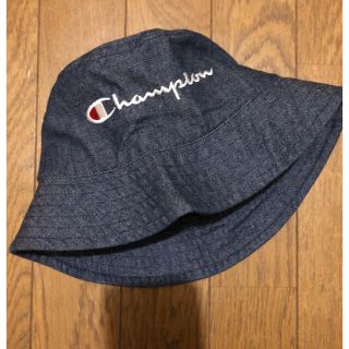 チャンピオン(Champion)の美品　チャンピオン  ハット　デニム(帽子)