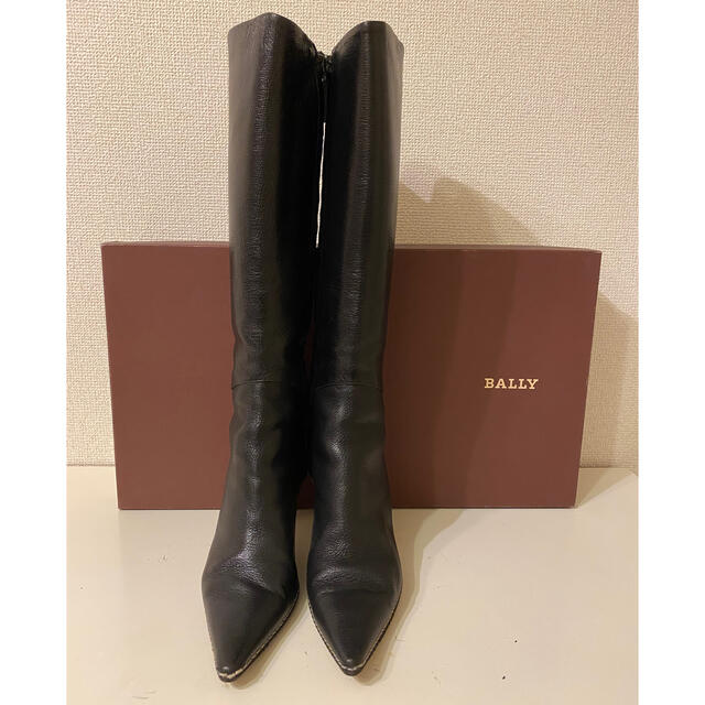 Bally(バリー)の【mi-ho様専用】BALLY バリー 黒ロングブーツ♪ レディースの靴/シューズ(ブーツ)の商品写真