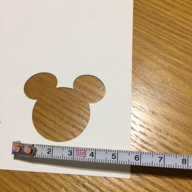 Disney(ディズニー)のミッキーパンチ  ホエールサイズ ハンドメイドのウェディング(その他)の商品写真