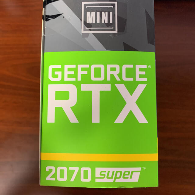 ZOTAC RTX 2070 super Mini 開封済み