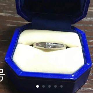 ヴァンドームアオヤマ(Vendome Aoyama)のヴァンドームアオヤマ platina900   0.1カラットダイヤリング 💍(リング(指輪))