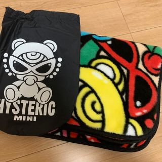 ヒステリックミニ(HYSTERIC MINI)の🧸ハーフブランケット❤️🖤(おくるみ/ブランケット)