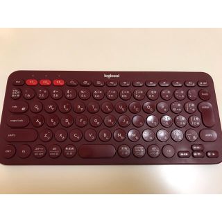 Bluetoothキーボード Logicool（ロジクール）K380 レッド(PC周辺機器)