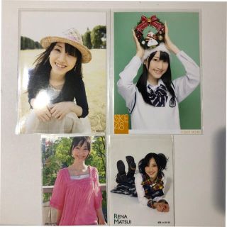 エスケーイーフォーティーエイト(SKE48)のSKE48/松井玲奈写真&カード(アイドルグッズ)