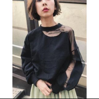 アメリヴィンテージ(Ameri VINTAGE)のAmeri Vintage  MISALIGNED SWEAT(トレーナー/スウェット)