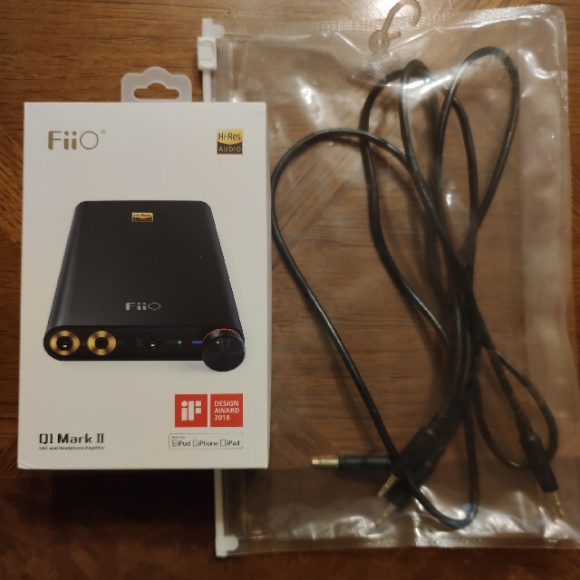 Fiio Q1MarkⅡ DAC ポタアンiPhone