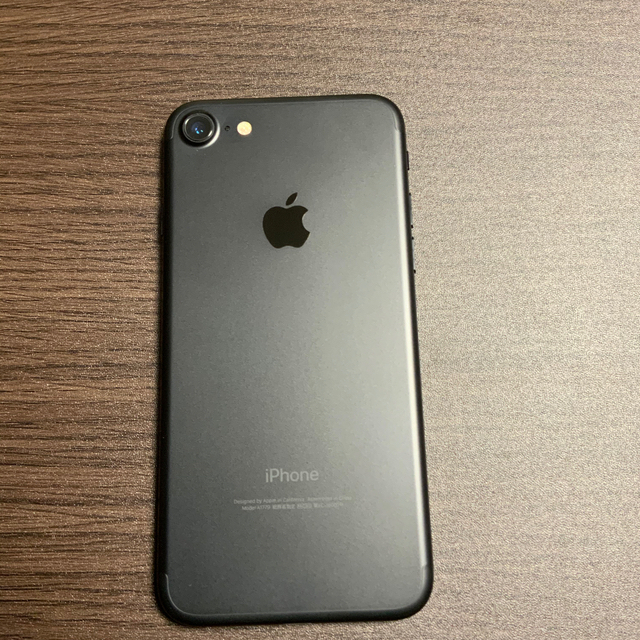 iPhone7 128GB SIMフリー　保証付き（1月25日まで）