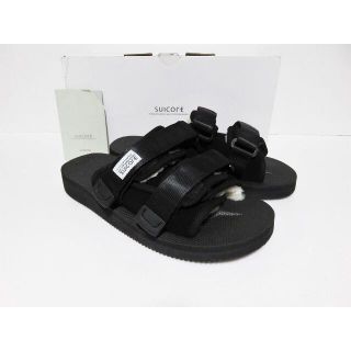 スイコック(suicoke)の定価2.2万 新品 SUICOKE MOTO-Mab 7 ユニセックス ブラック(サンダル)