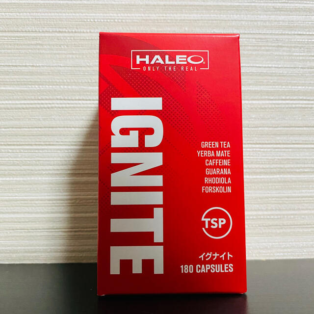 原材料名HALEO イグナイト 180カプセル