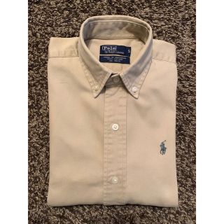 ポロラルフローレン(POLO RALPH LAUREN)の【美品】ラルフローレン ベージュ ボーイズ S ビンテージシャツ(ブラウス)