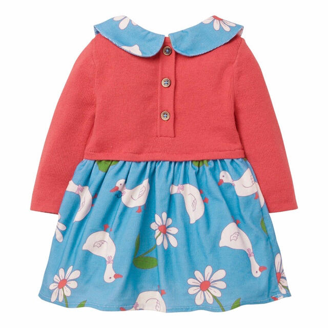 Boden(ボーデン)の新作新品　ミニボーデン  アヒル　ワンピース キッズ/ベビー/マタニティのキッズ服女の子用(90cm~)(ワンピース)の商品写真