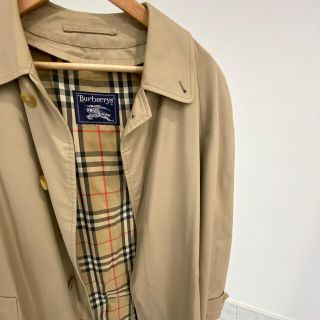 バーバリー(BURBERRY)のBurberry ベージュステンカラーコート(トレンチコート)