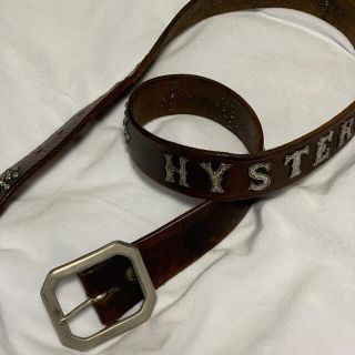 ヒステリックグラマー(HYSTERIC GLAMOUR)のヒステリックグラマー × オールドスタッズ ベルト 中古 木村拓哉 キムタク(ベルト)