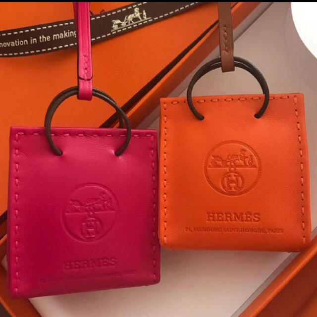 HERMES バッグチャームとオランチャーム 新品未使用 エルメス