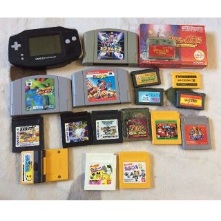 ゲームボーイアドバンス(ゲームボーイアドバンス)のジャンク品　GAME BOY ADVANCE 他ソフト(携帯用ゲーム機本体)