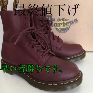 ドクターマーチン(Dr.Martens)のドクターマーチン 8ホール ブーツ チェリー 最終値下げ(ブーツ)