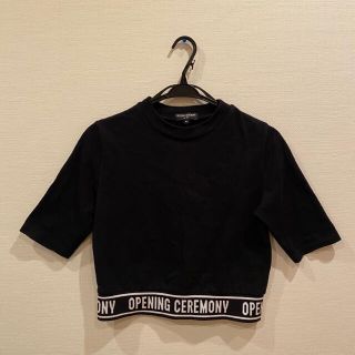 オープニングセレモニー(OPENING CEREMONY)の【OPENING CEREMONY】ショート丈トップス(Tシャツ(半袖/袖なし))