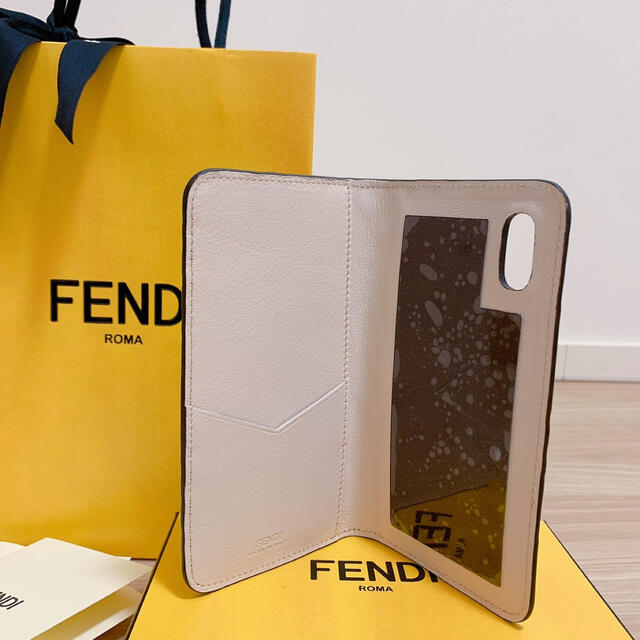 FENDI(フェンディ)のFENDI iPhone X手帳型ケース スマホ/家電/カメラのスマホアクセサリー(iPhoneケース)の商品写真