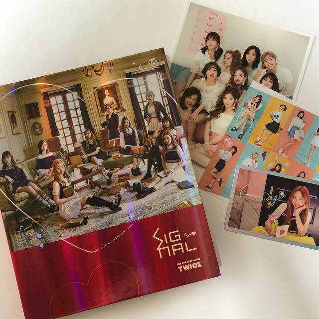 TWICE SIGNAL ミニアルバム エンタメ/ホビーのCD(K-POP/アジア)の商品写真