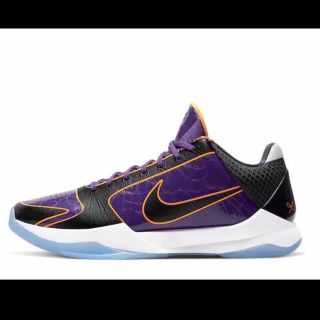 ナイキ(NIKE)のNIKE KOBE 5 PROTRO “LAKERS” 新品未使用タグ付き(スニーカー)