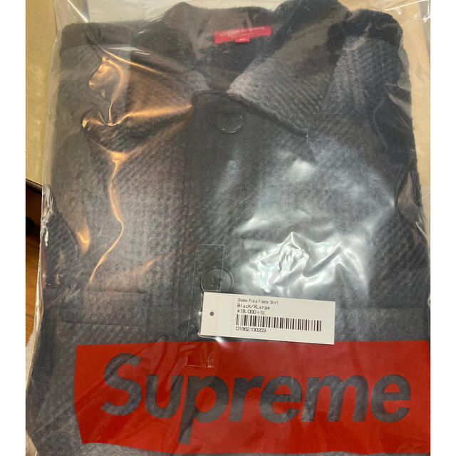 新品　Supreme Shadow Plaid Fleece Shirt XL 1