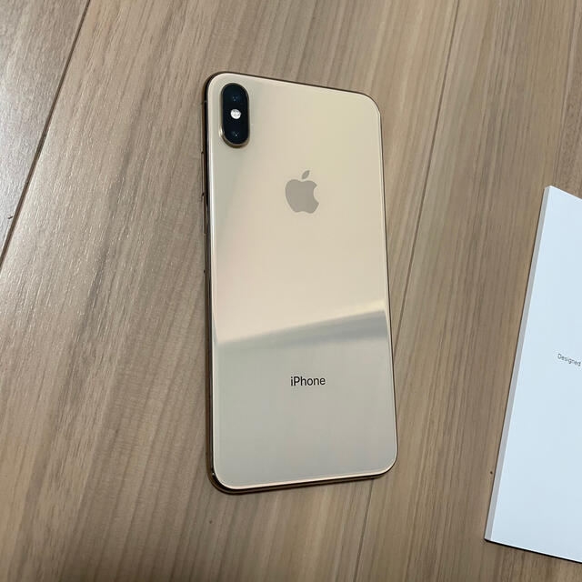 iPhone(アイフォーン)のiPhone xs MAX 256GB  ゴールド スマホ/家電/カメラのスマートフォン/携帯電話(スマートフォン本体)の商品写真