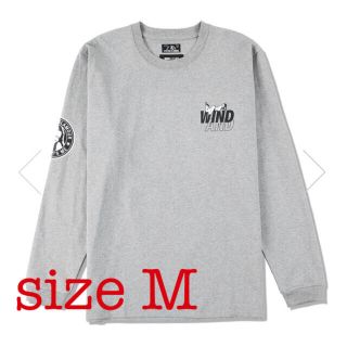 ヒステリックグラマー(HYSTERIC GLAMOUR)のWIND AND SEA × HYSTERIC GLAMOUR ロンT gray(Tシャツ/カットソー(七分/長袖))